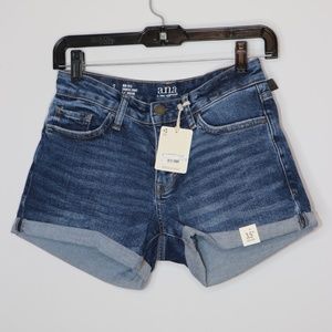 a.n.a. mid-rise denim short size 2 NWT
